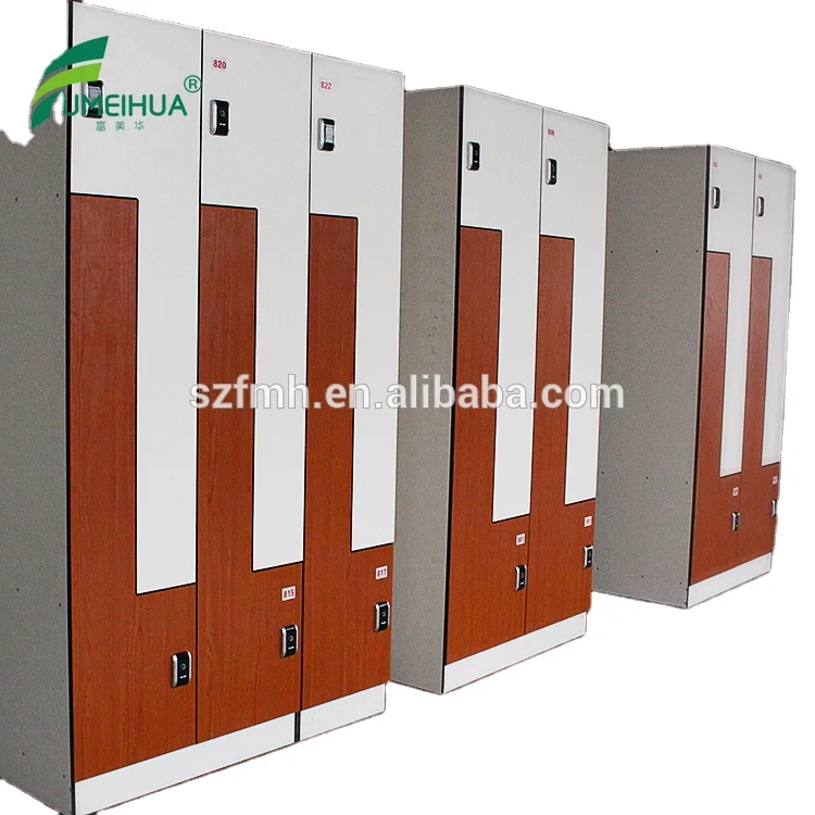 Beach Locker/clothes Lockers/HPL Z Shape Locker