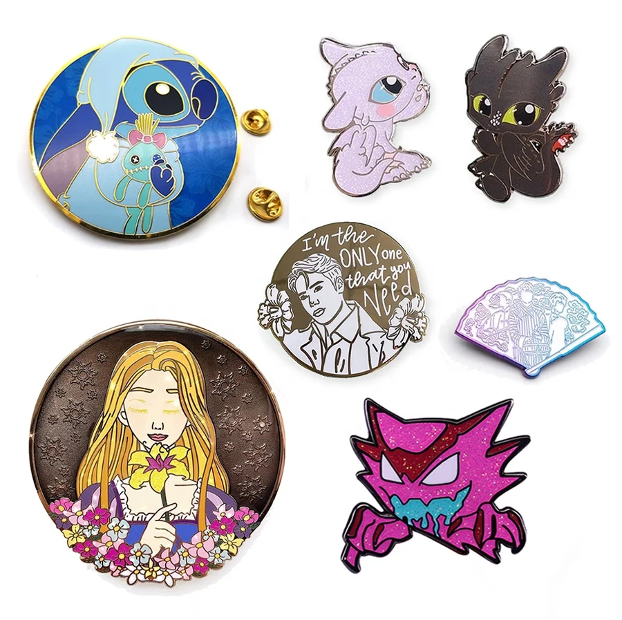 Профессиональная эмалированная булавка для лацканов с пескоструйной обработкой на заказ, прочная эмалированная булавка от производителя