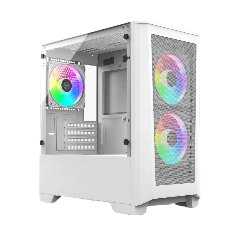 Лидер продаж новый удивительный чехол для игрового ПК белый Gabinete Gamer игровой компьютер
