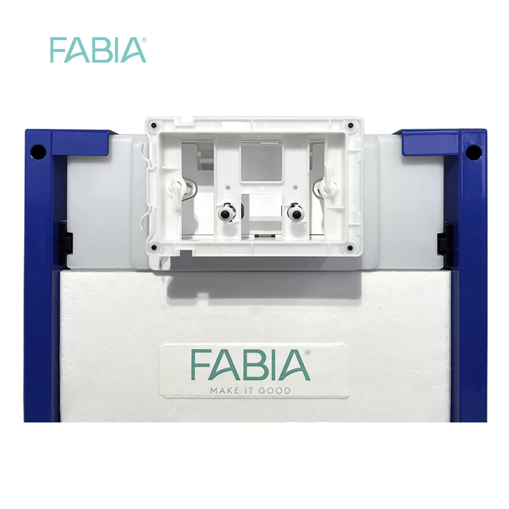 Factory direct sale conceal tank flush hidden plastic wall mount toilet flush tank