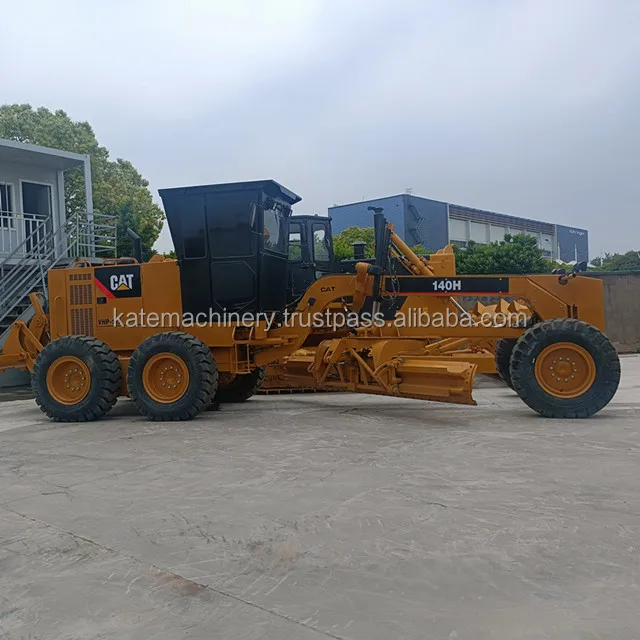 Leading factory Used Motor Grader Caterpillar 140H Japan made CAT 140H high quality excellent performance