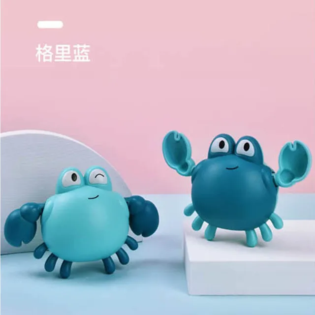 Baby Bath Toys Water Play Mini Animal Sets Wind Up Turtle  Duck Dinosaur Dolphin Crab Cow Whale Penguin Kids Swimming Toys