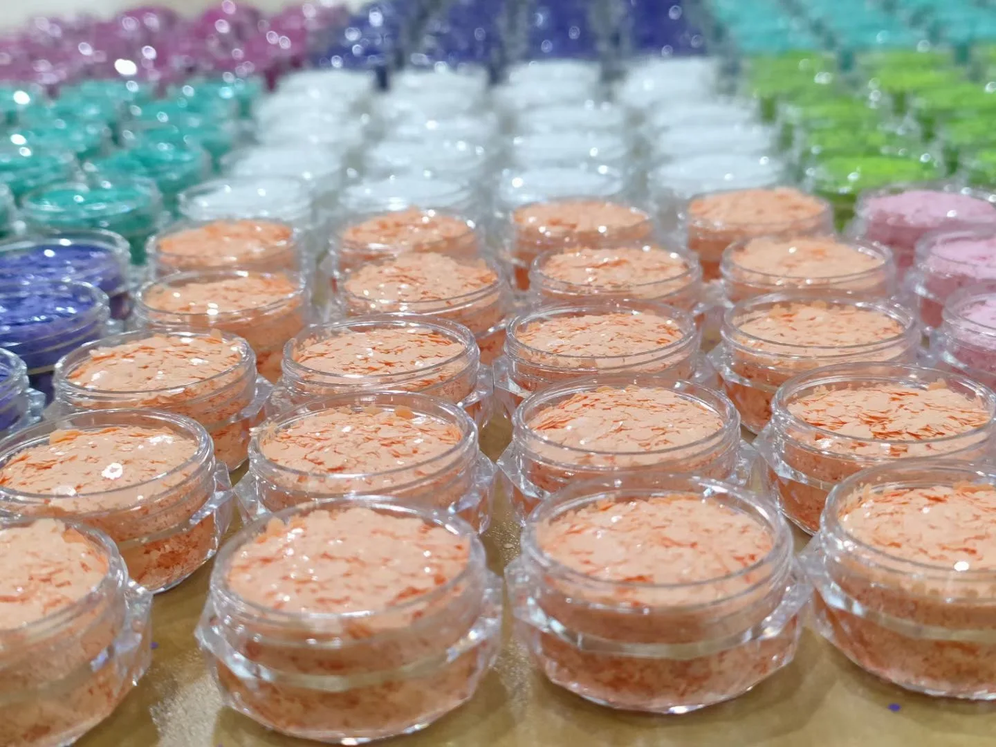Free Samples Wholesale Fine PET Shimmer Powder Bulk Craft Nail Resin 1KG Polyester Glitter