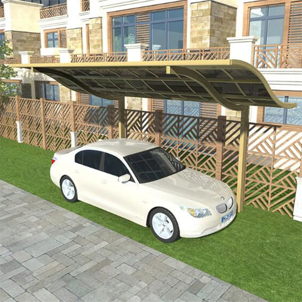 China Big Factory Good Price Outdoor Parking Garage Canopy Aluminum Alloy Carport Gazebo