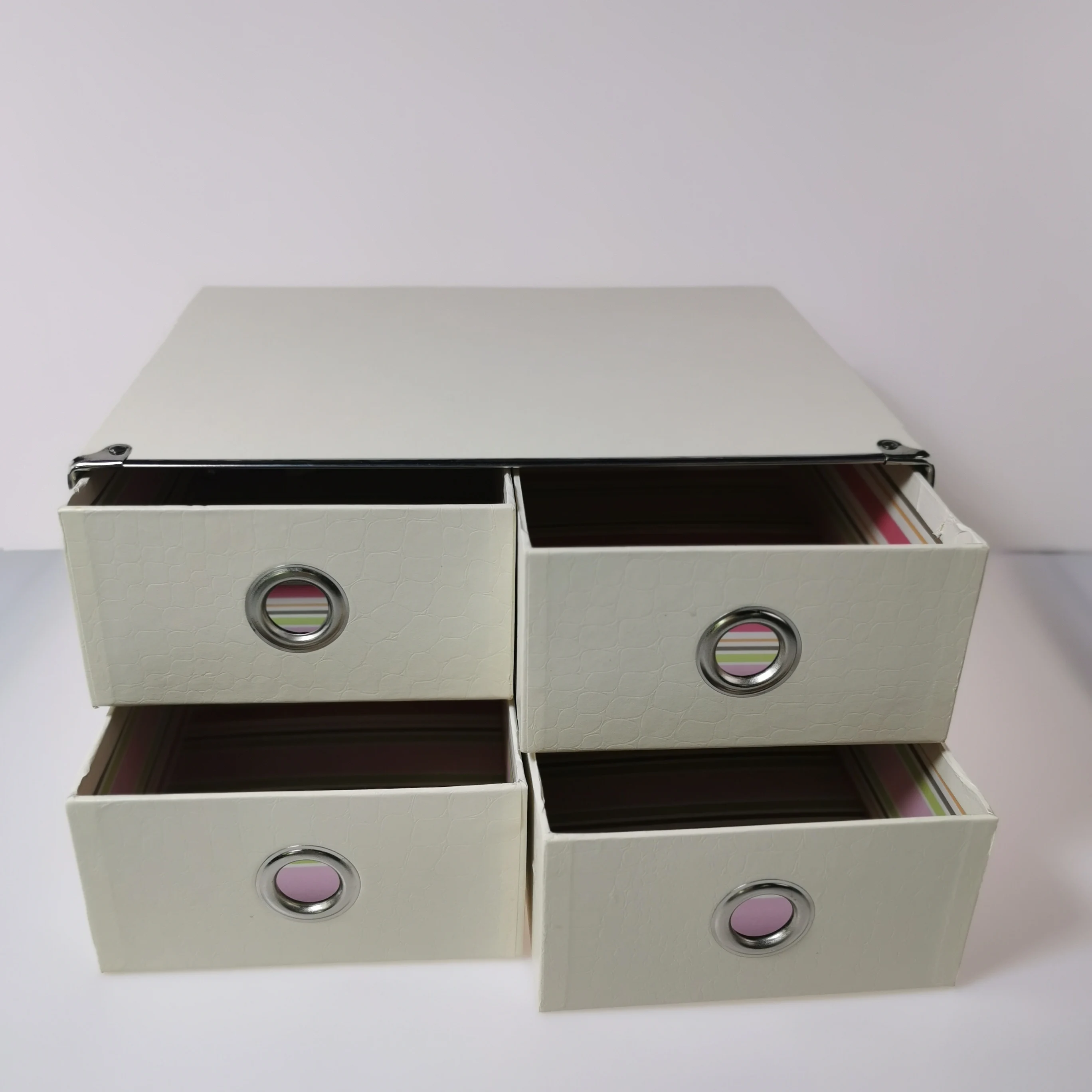 Particle Board Literature Sorter Organizer slot box