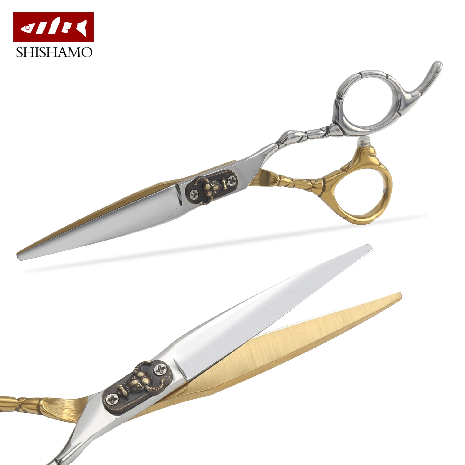 Professional Barber scissors Hair Cutting Scissors Hairdressing scissors with Japan 440C for Salon Tijeras Home shears