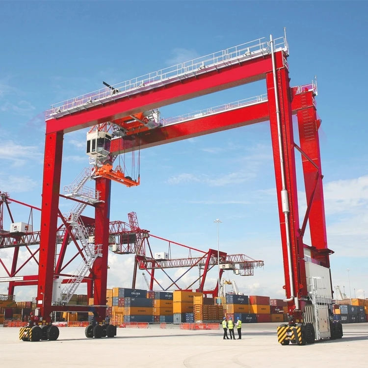 Port container straddle carrier crane price