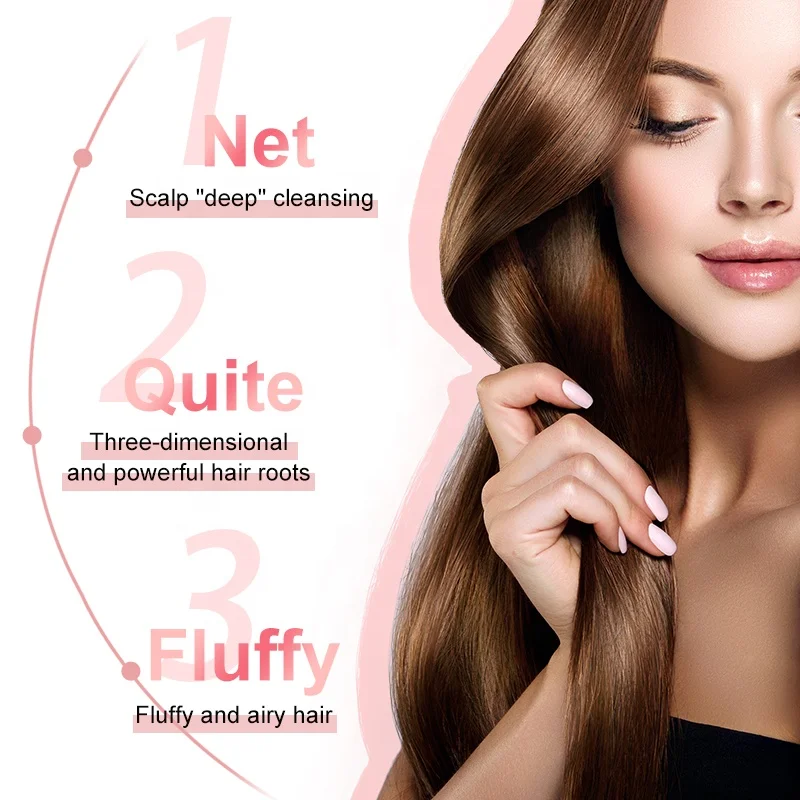 Hair shampoo and conditioner private label black hair care set sulfate free shampoo conditioner