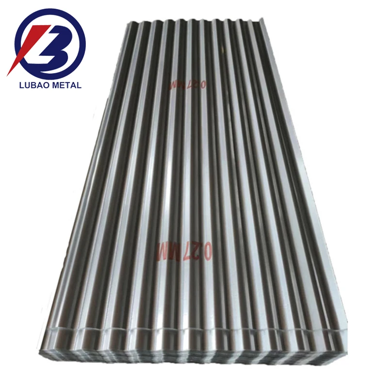 PVC 762-1250mm  sgcc cgcc  ppgi galvanized corrugated roofing steel sheet for roofing sheet