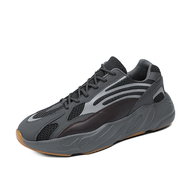  2021 модная трендовая Мужская обувь большого размера yeezy 700 повседневная дышащая сетчатая спортивная для