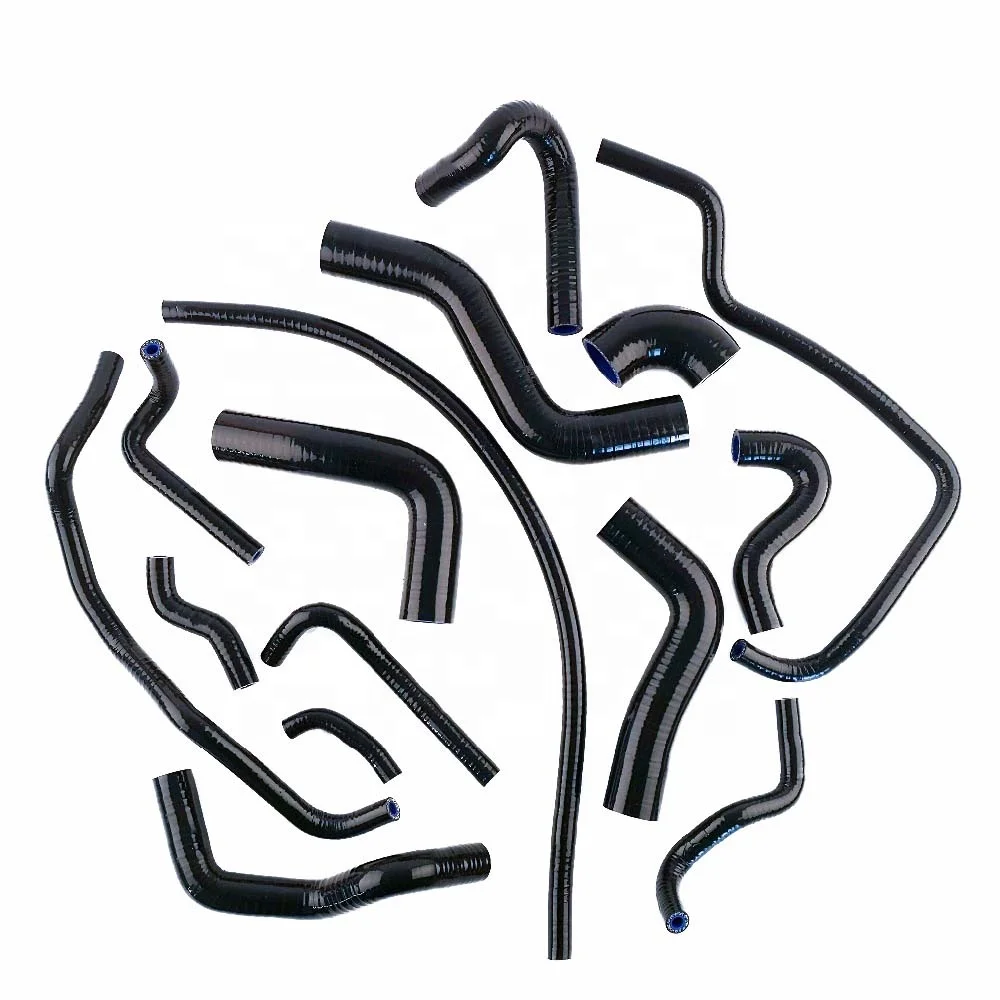 Red Blue Black Auto Intake Intercooler Turbo Pipe Engine Coupler Heater Radiator Silicone Boost Hose Kit For Majda Racing MX5 Mi