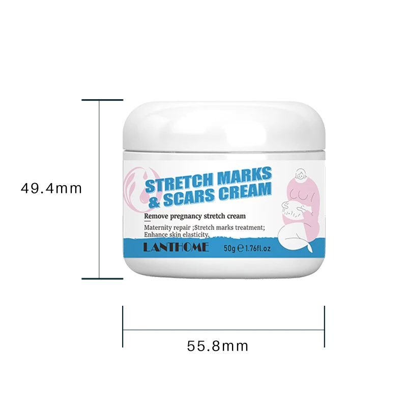 Existing inventory of natural organic stretch mark removal cream, skin repair stretch mark body cream