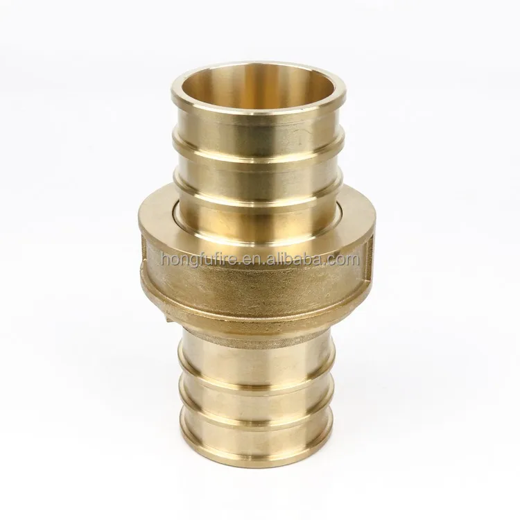 Brass UNI Standard Hose Coupling for Fire Hose Italy Standard Quick Connect Fire Hose Coupling