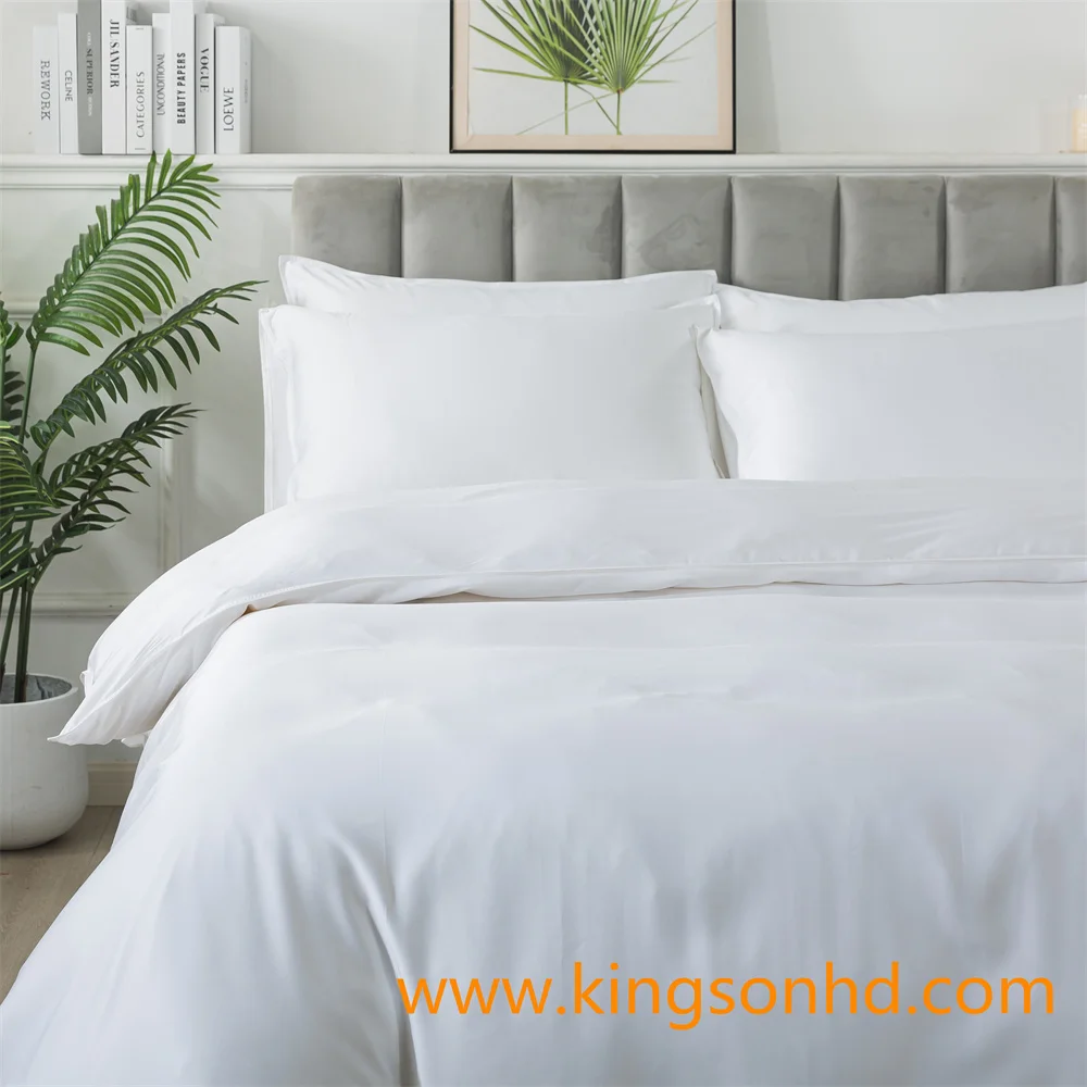 60% Bamboo & 40% Cotton 300 Thread Duvet Cover Set Single Spray with Fitted Sheet & Pillowcases