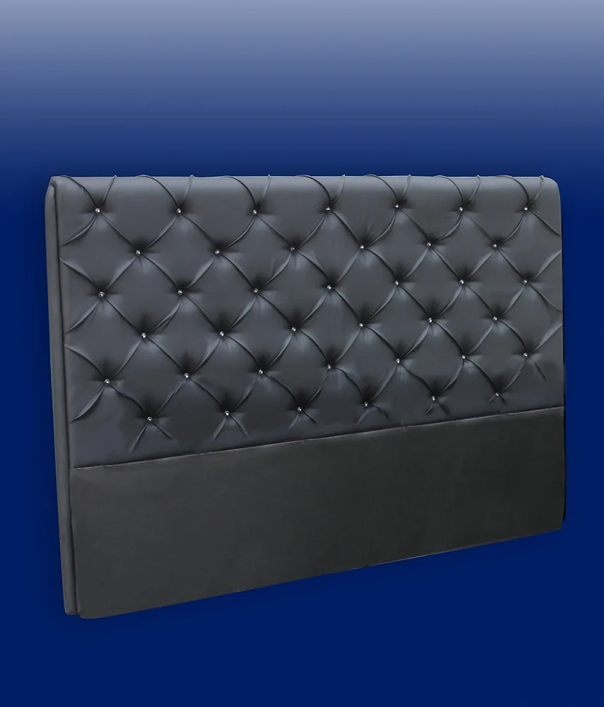 Кровать принцессы с высокой посадкой и кристаллами в