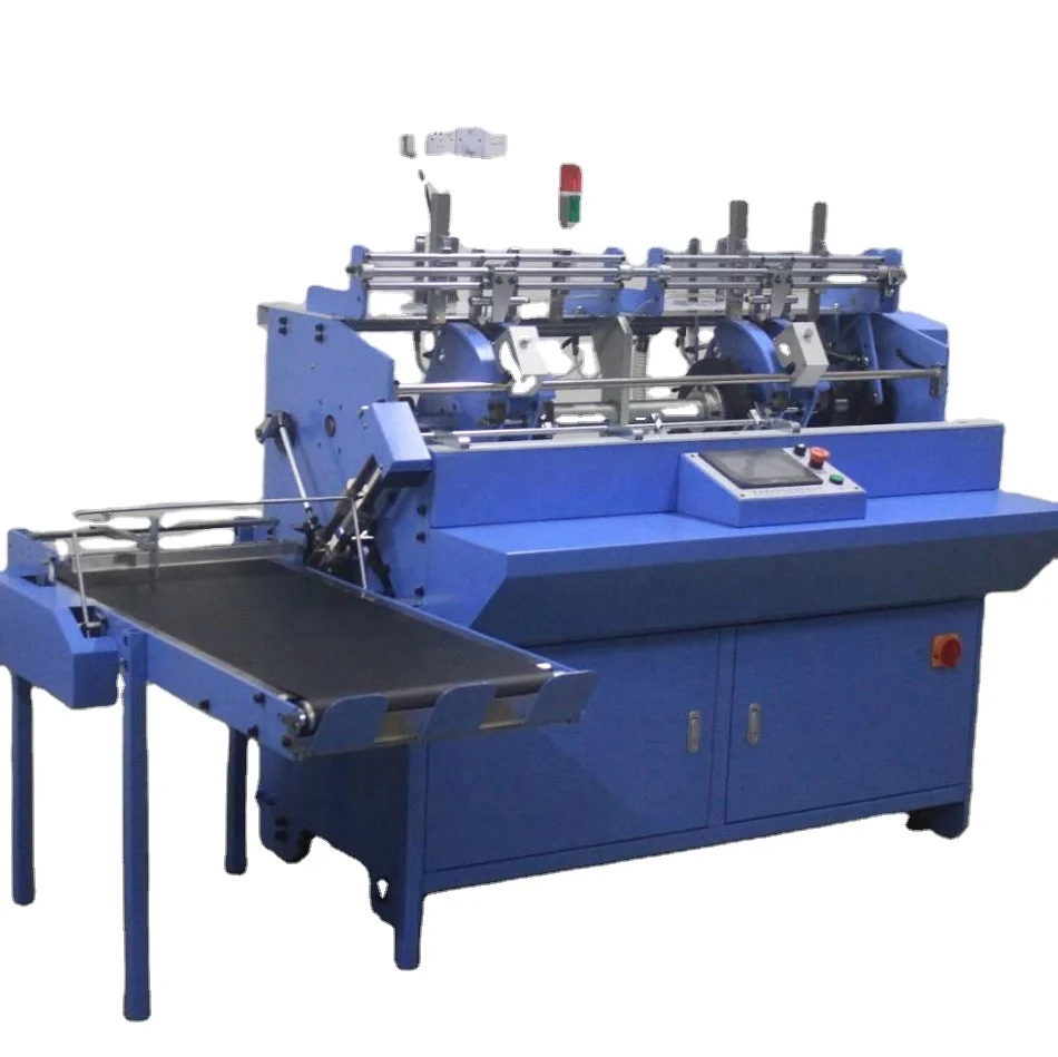 Notebook Hardcover Endsheet Pasting Gluing Machine Bill Glue Biner Automatic Book Binding Machine for Sale Ordinary Product