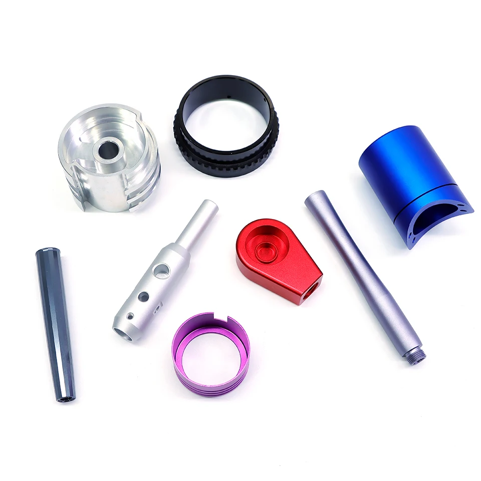 Custom precision lathe cnc anodized cnc machining aluminum cnc turning parts