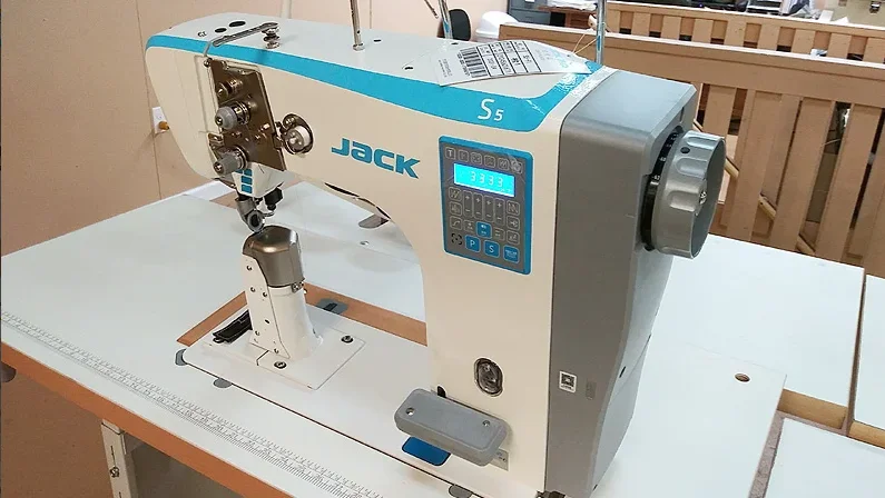Brand new Jack S5-91 Heavy Duty Fully Automatic Direct Drive Single Needle Post Drum Feed Sewing Machine for Sewing Shoes