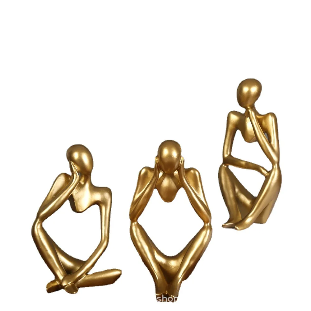 
Nordic Style Character Mask Coffee Shop Decoration Art Decoration Abstract Character Sculpture Decoration Model Room 