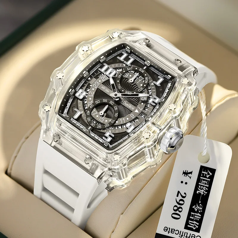 ONOLA Brand Luxury Watch Men Wrist Watches Multifunction Sports Waterproof Luminous Sports Casual Clock Men Quartz Watches Men