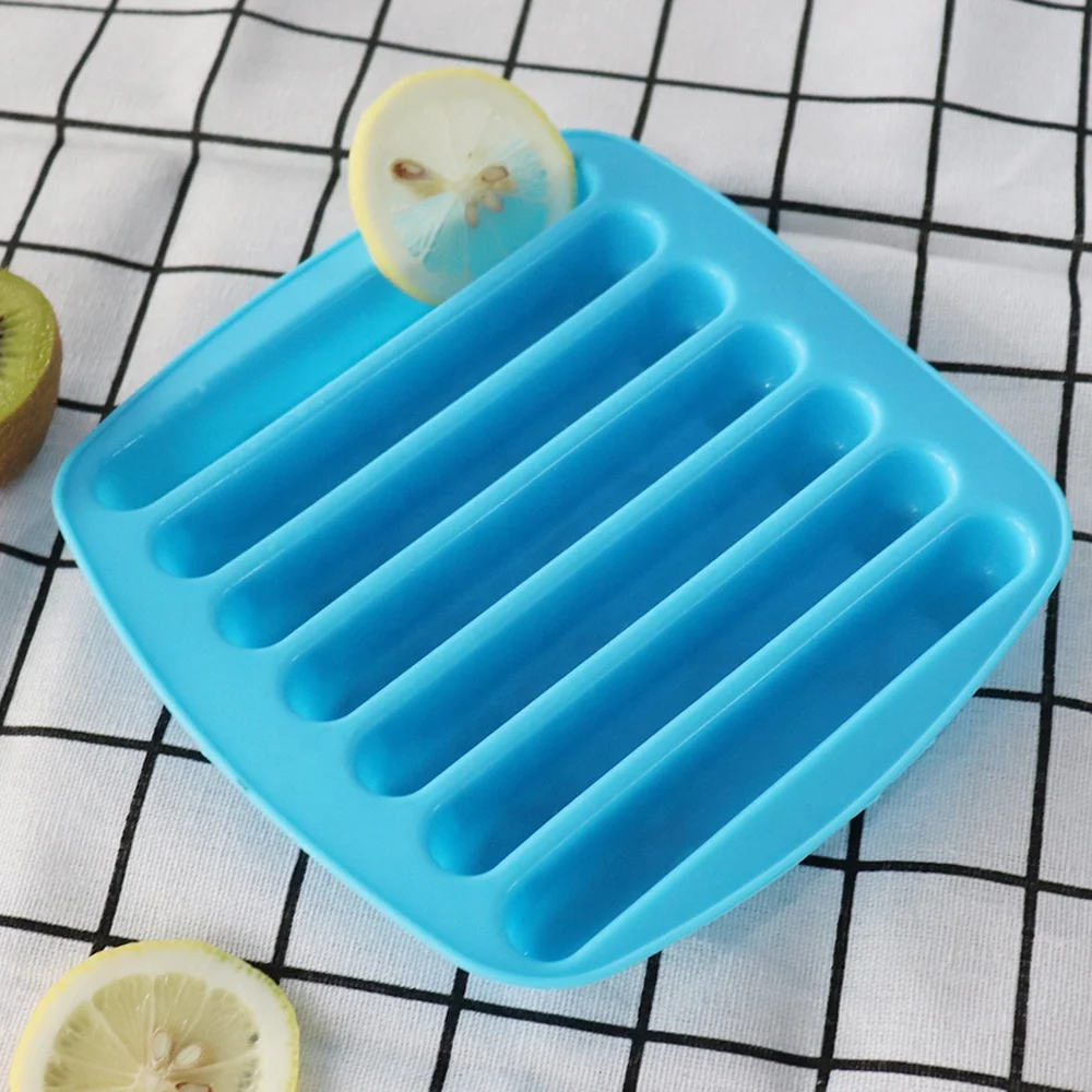Silicone Bottom Ice Stick Tray Making Long strip Ice Cubes Used for Whisky