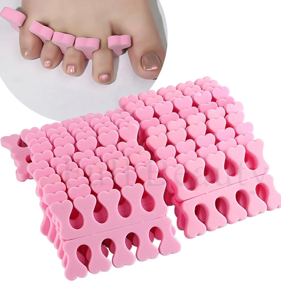 Soft Foam Sponge Toe Separators Popular Finger Separator Dividers Nail Art Manicure Pedicure Nail Gel Tools