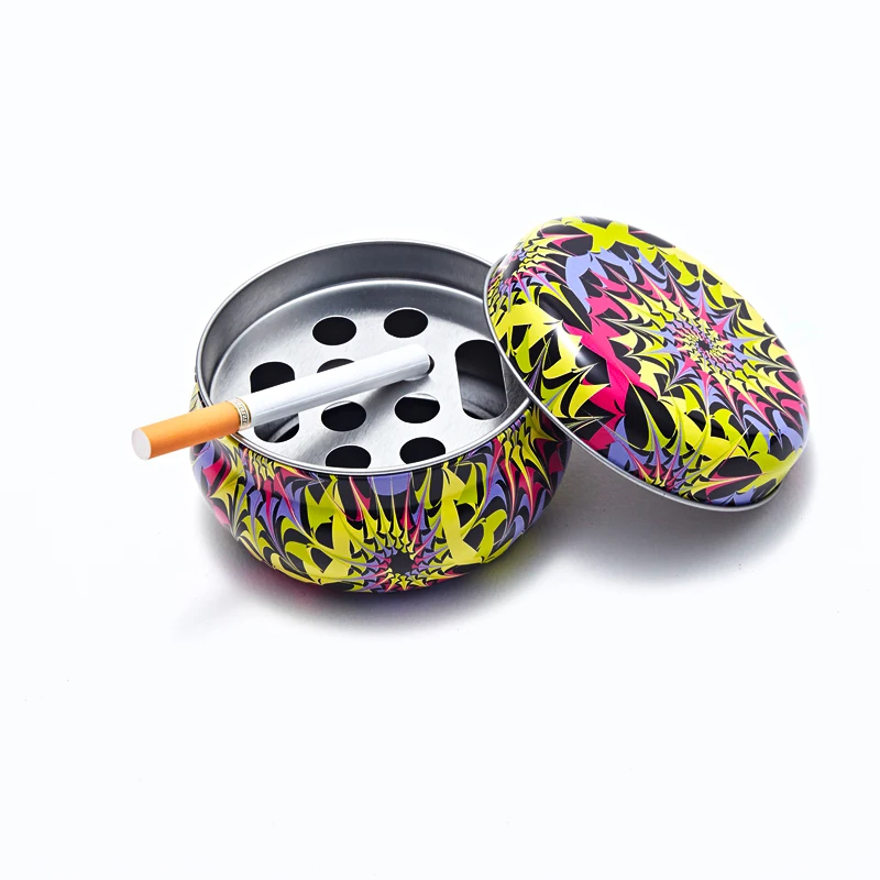 2024 Wholesale Custom Printing Round Candle Tin Box Metal Tin Can