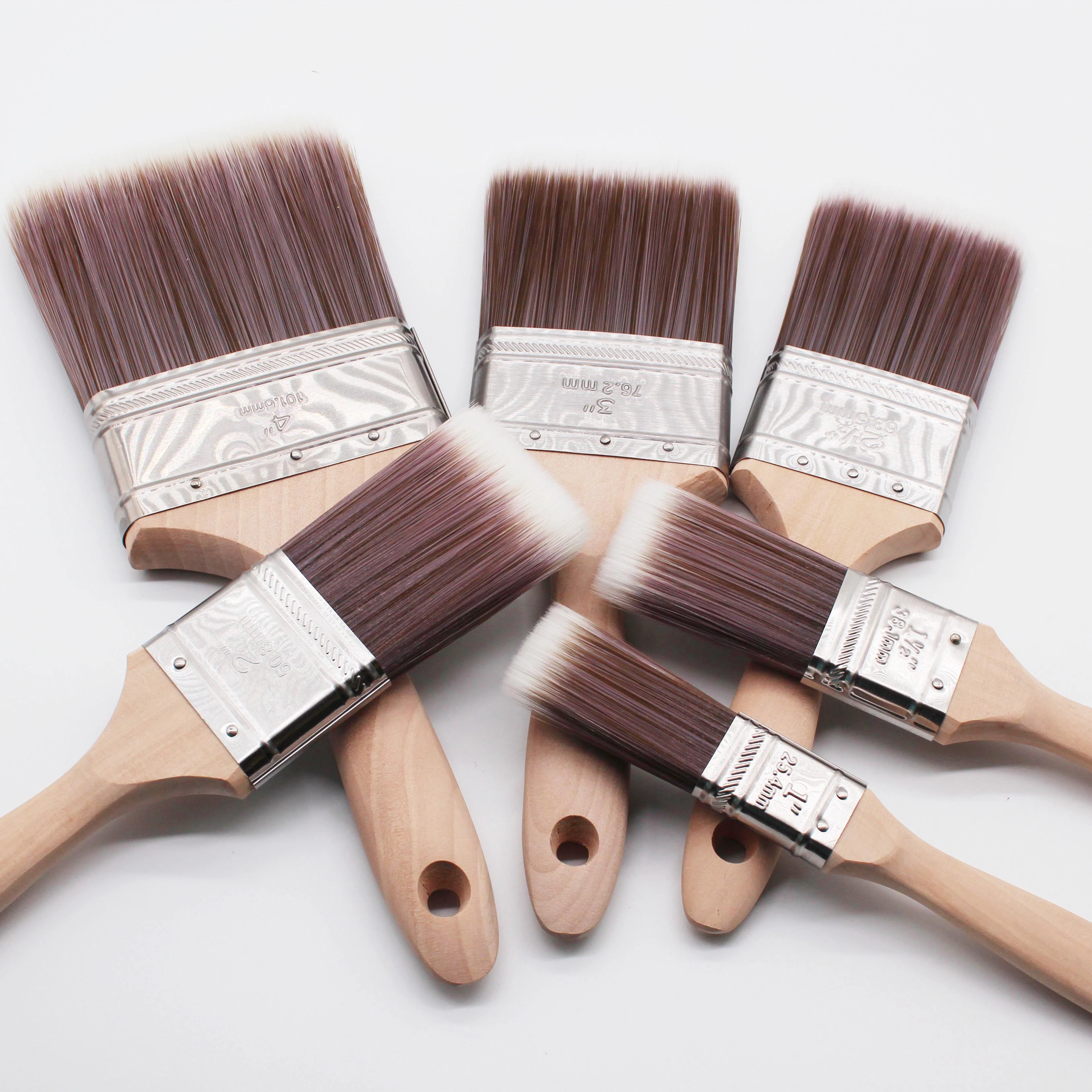 wall paint brushes for detail house painting high quality paint brush set