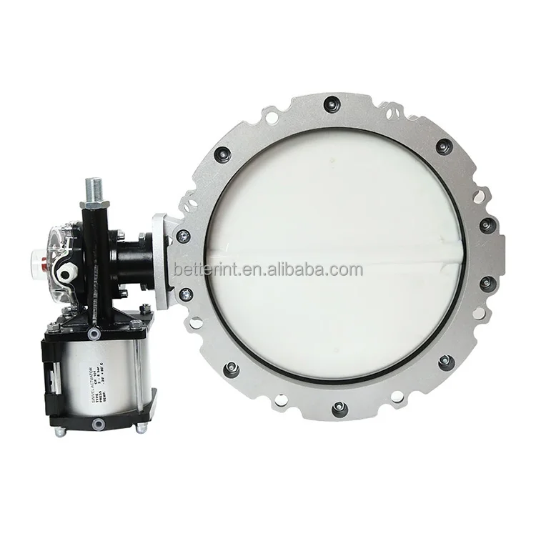 V1FS100/150/200/250/300/350/400SN Single Flange Powder Butterfly Valves for Cement Silo