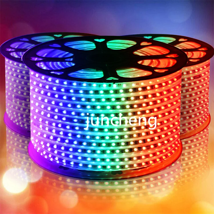 60 Inch LED Truck Tailgate Light Bar Strip with Three Row Reverse Brake Turn Signal Tail Lamp 3 Colors Sequential Work Light