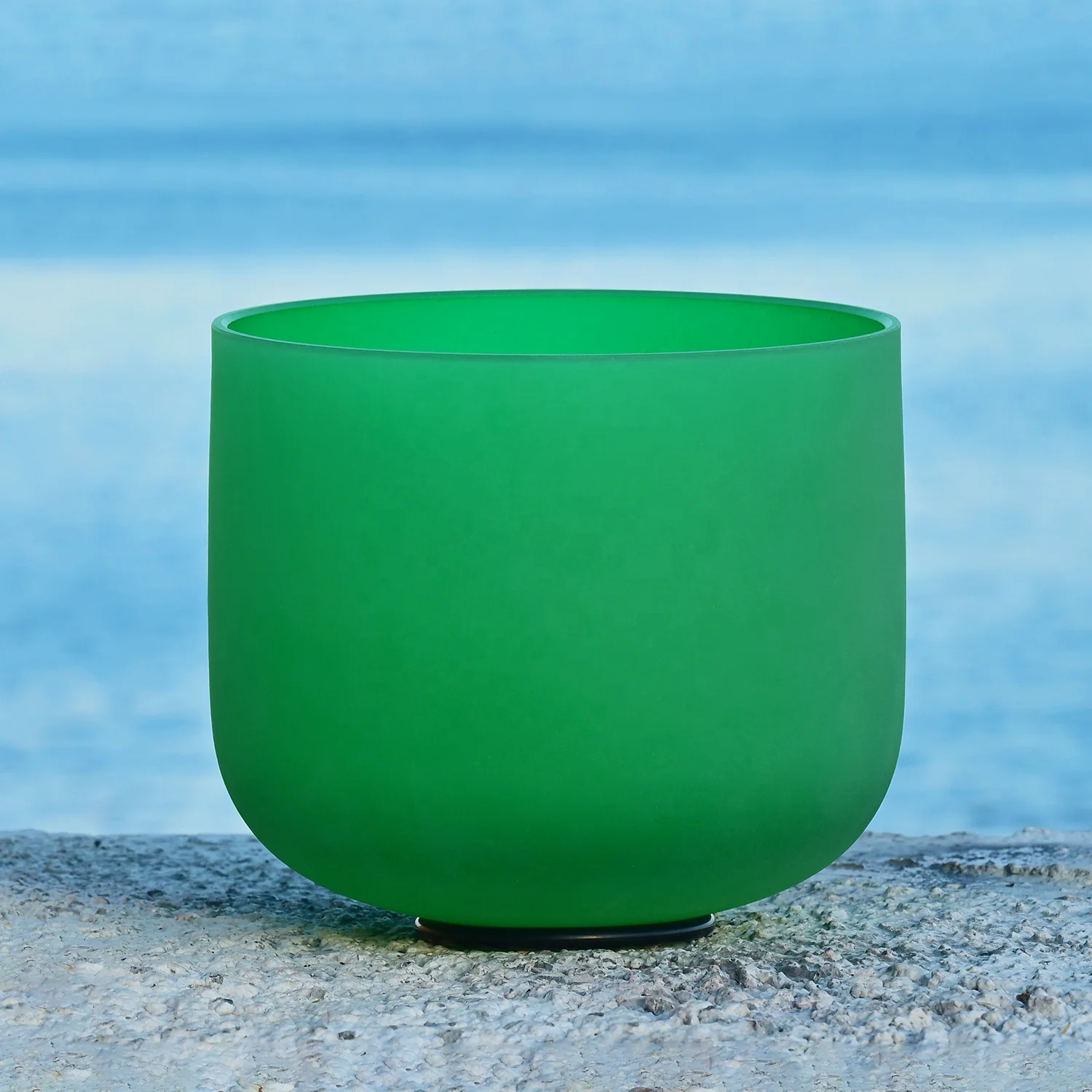 Чакра в форме сердца с мелодией, Кварцевая Поющая чаша