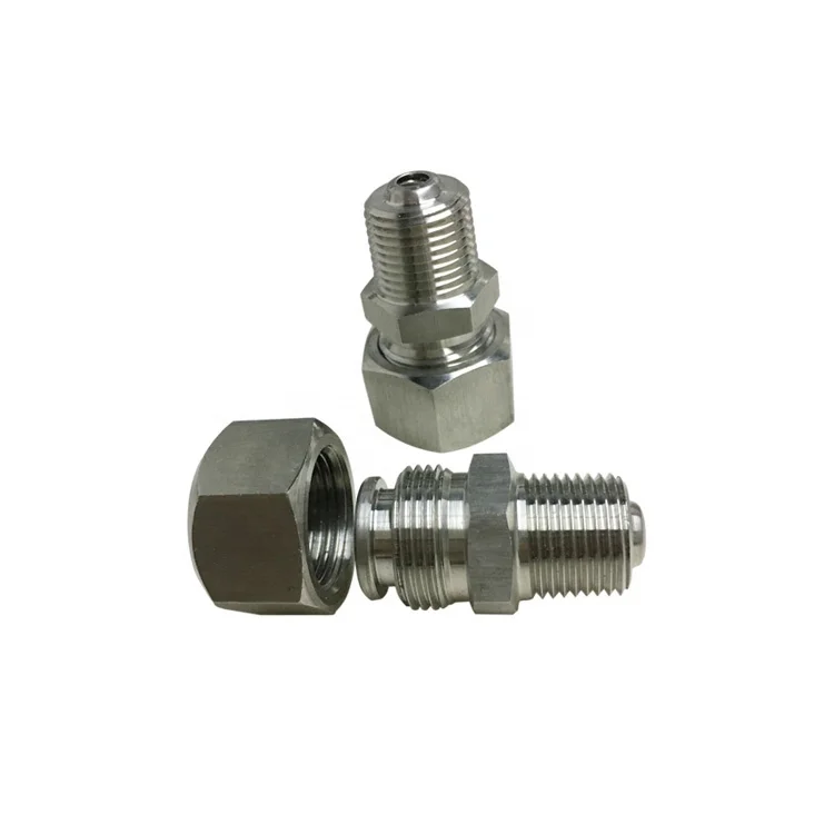 Stainless Steel 316 Grease Injection Nipple with Giant Button Head