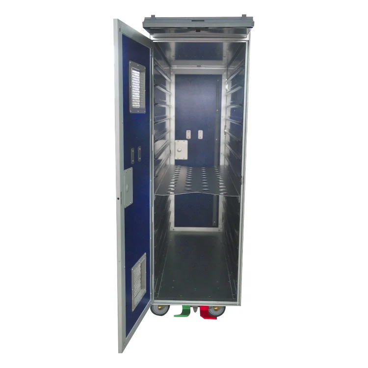 Aluminum Atlas Aviation Airline Meal Cart Trolley