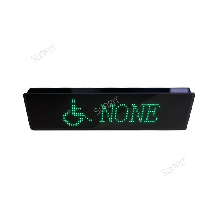 Wall hung toilet board or embedded led toilet signs chinese wc toilet smart signs