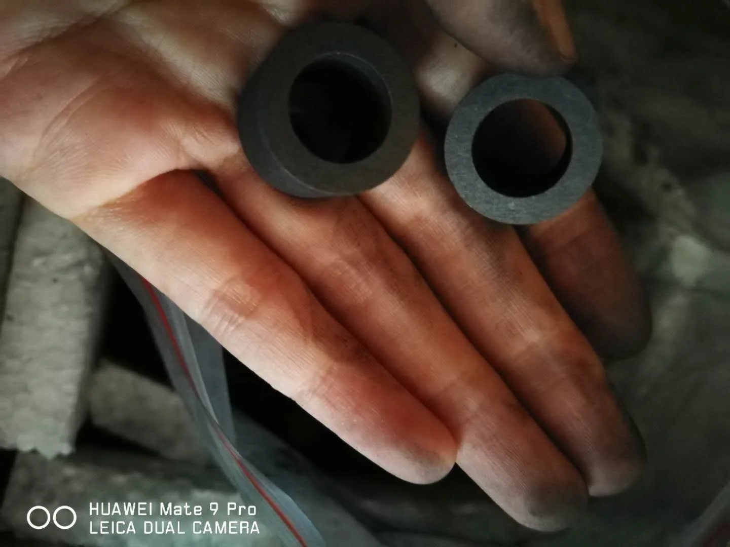 Antimony impregnated graphite  bearings