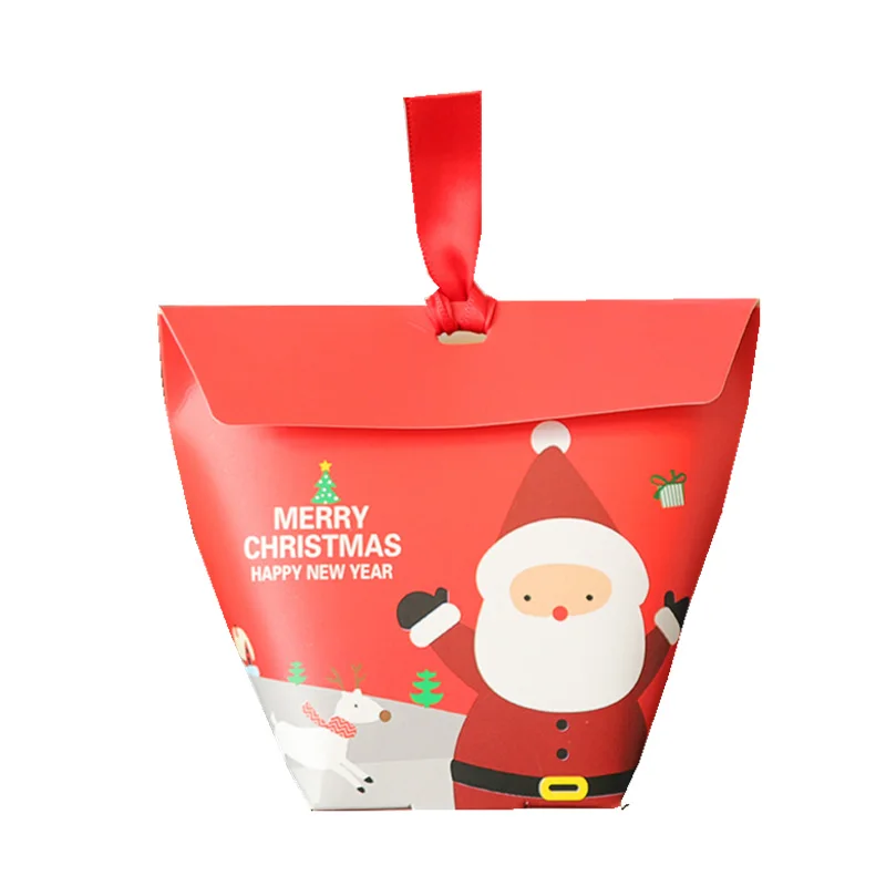 Factory Wholesale Creavive Design Cosmetic Cookie Gift Paper Bag christmas boxes Chocolate christmas box