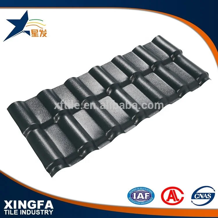 Advanced material synthetic resin roofing tile sandwich panels