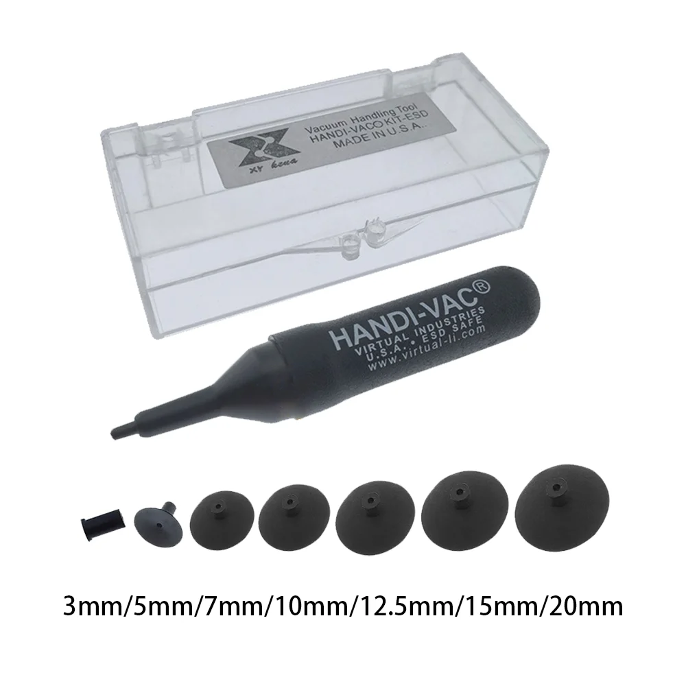 JEJOR AntiStatic IC Vacuum Sucker Pens ESD Silicone Suction Cup Pens IC Sucker Vacuum Pen Pickup Tool
