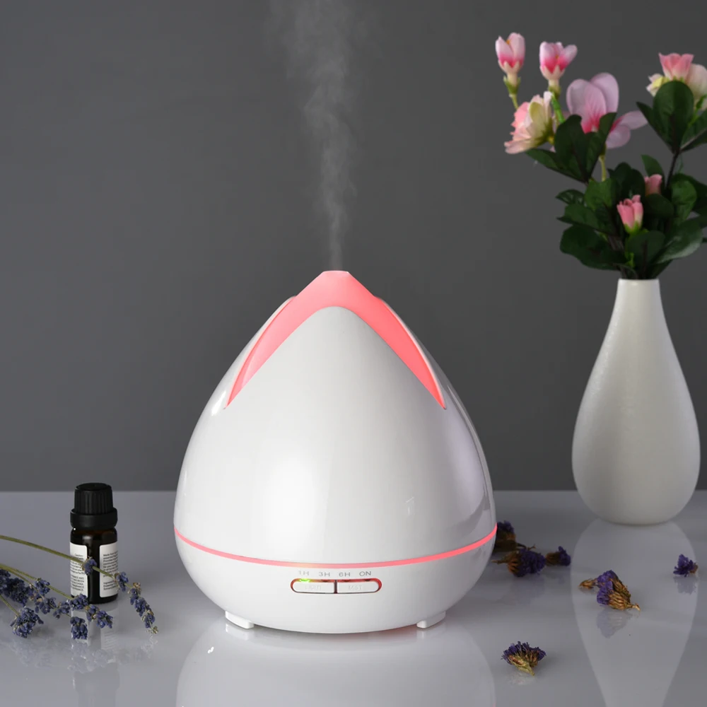 
OEM service 2021 New Home appliances 400ML Ultrasonic humidifier Aromatherapy Essential Oil diffuser 