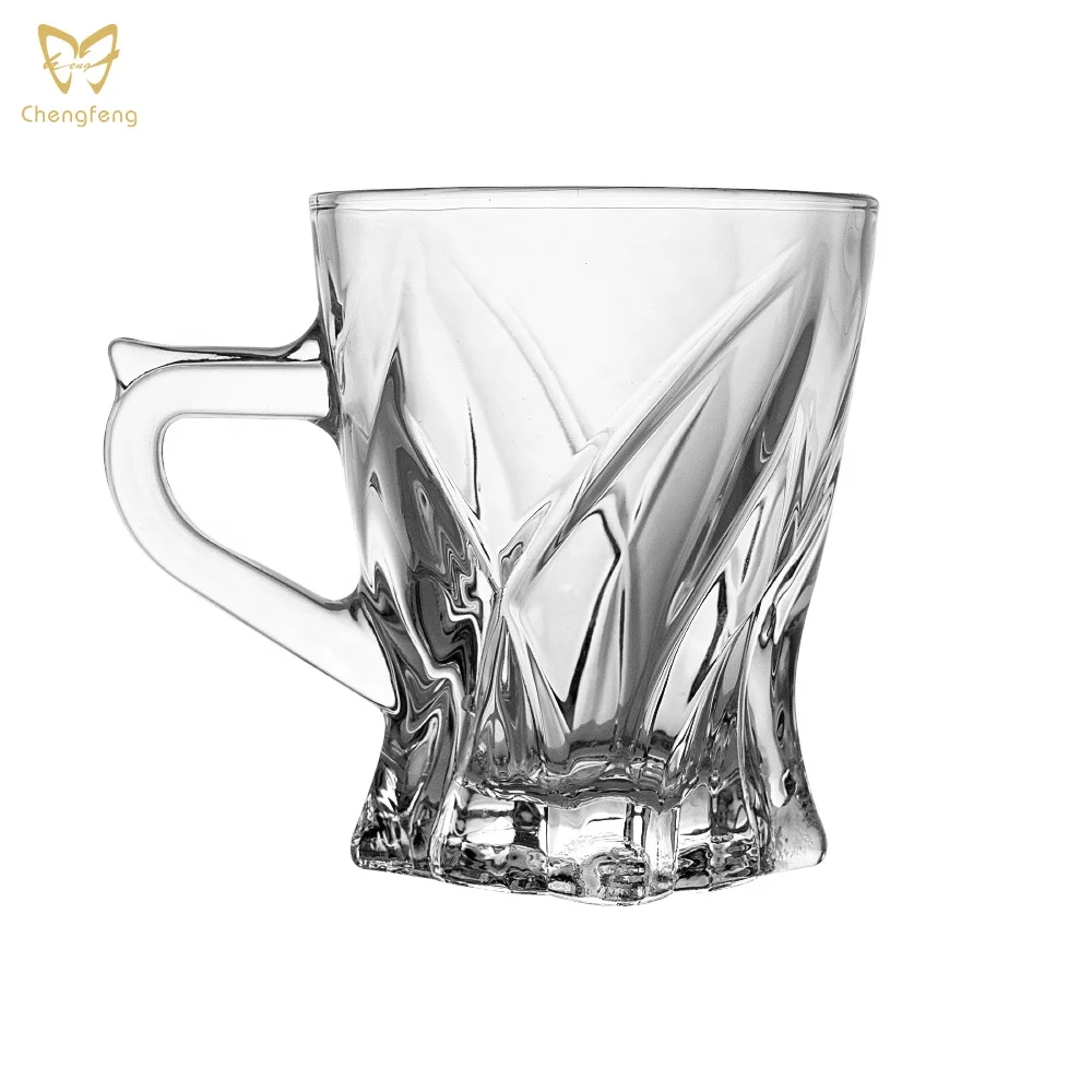 hot sale lead-free coffee or tea glass mug