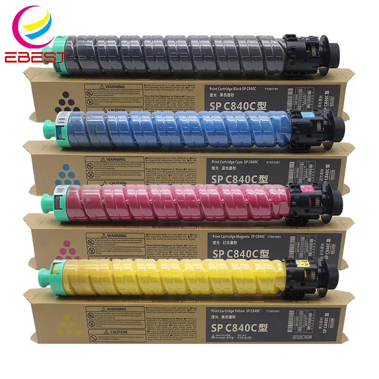 Совместимый с EBEST SPC840 для Ricoh SPC842 SP C840dn C842dn копировальный цветной тонер-картридж