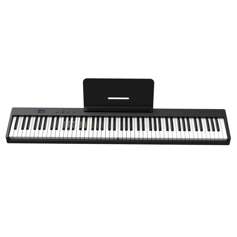 Best selling PJ88D folding piano digital piano with big speaker and battery portable piano with record function