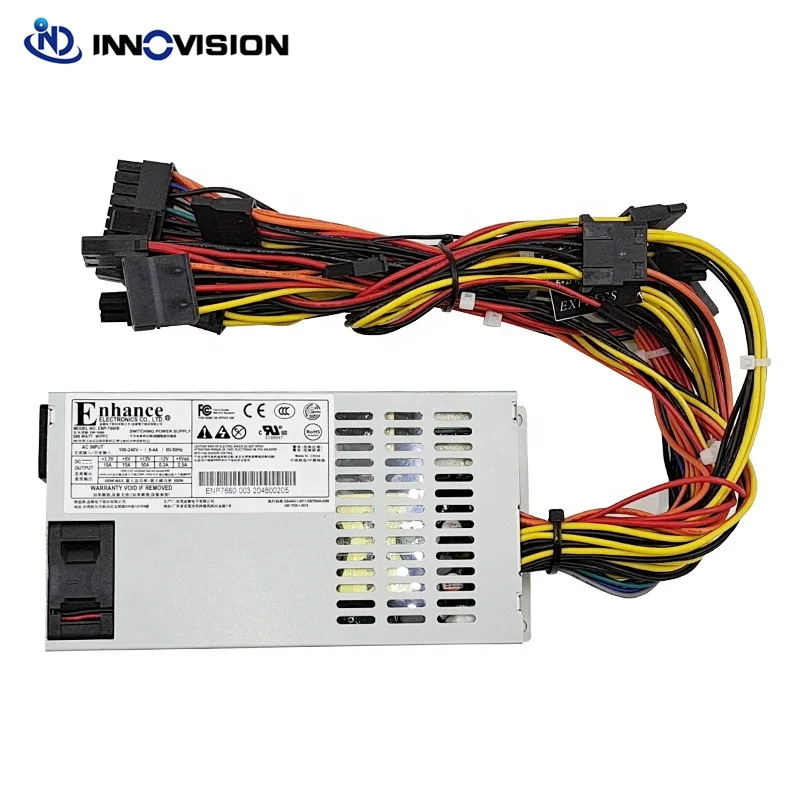 Enhance 1U Flex 600W Power Supply With 2*6+2 GPU Connector
