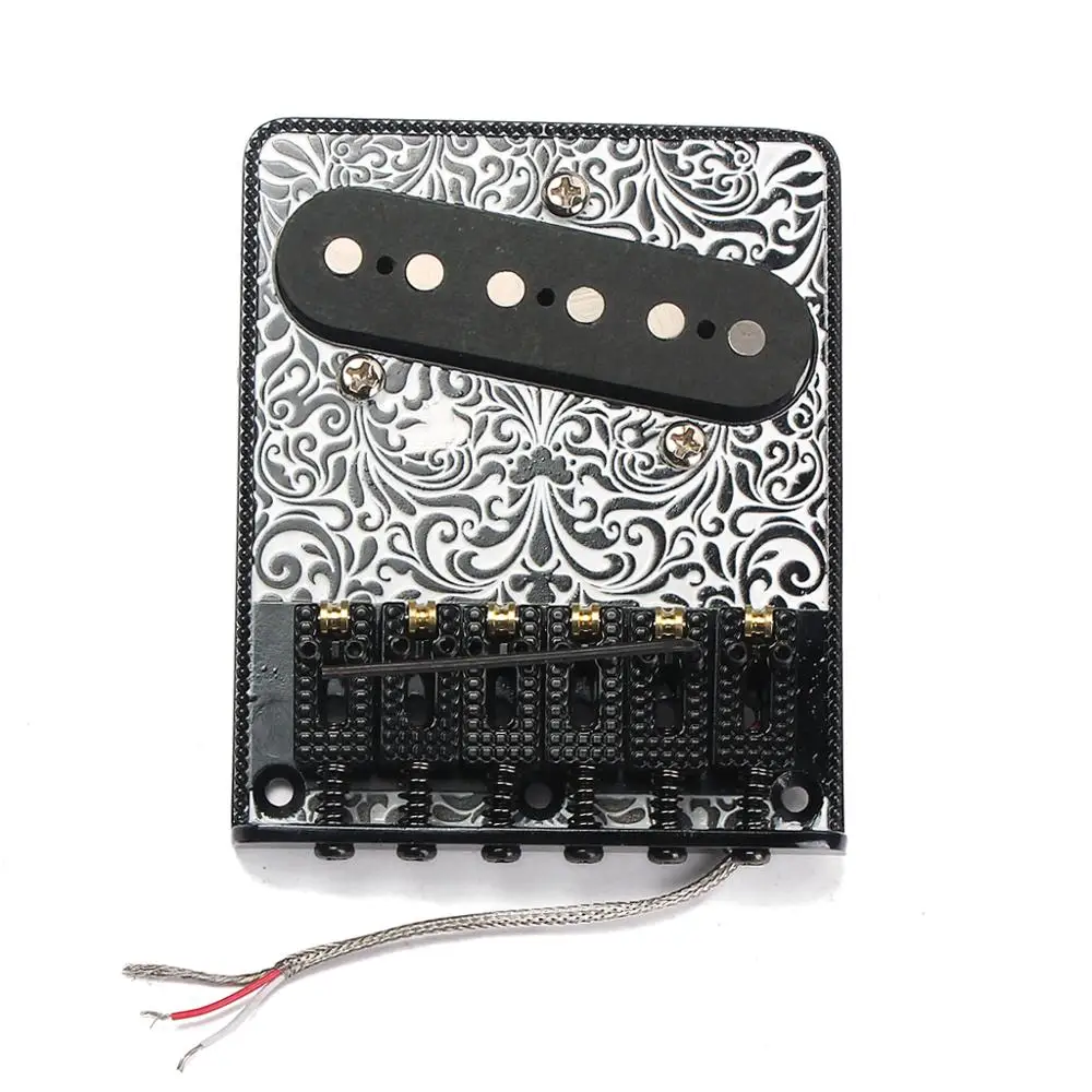 
GMA06 Custom Shop Telecaster Pickup And Bridge And Control Line Set Te le Tone Hand Wound 