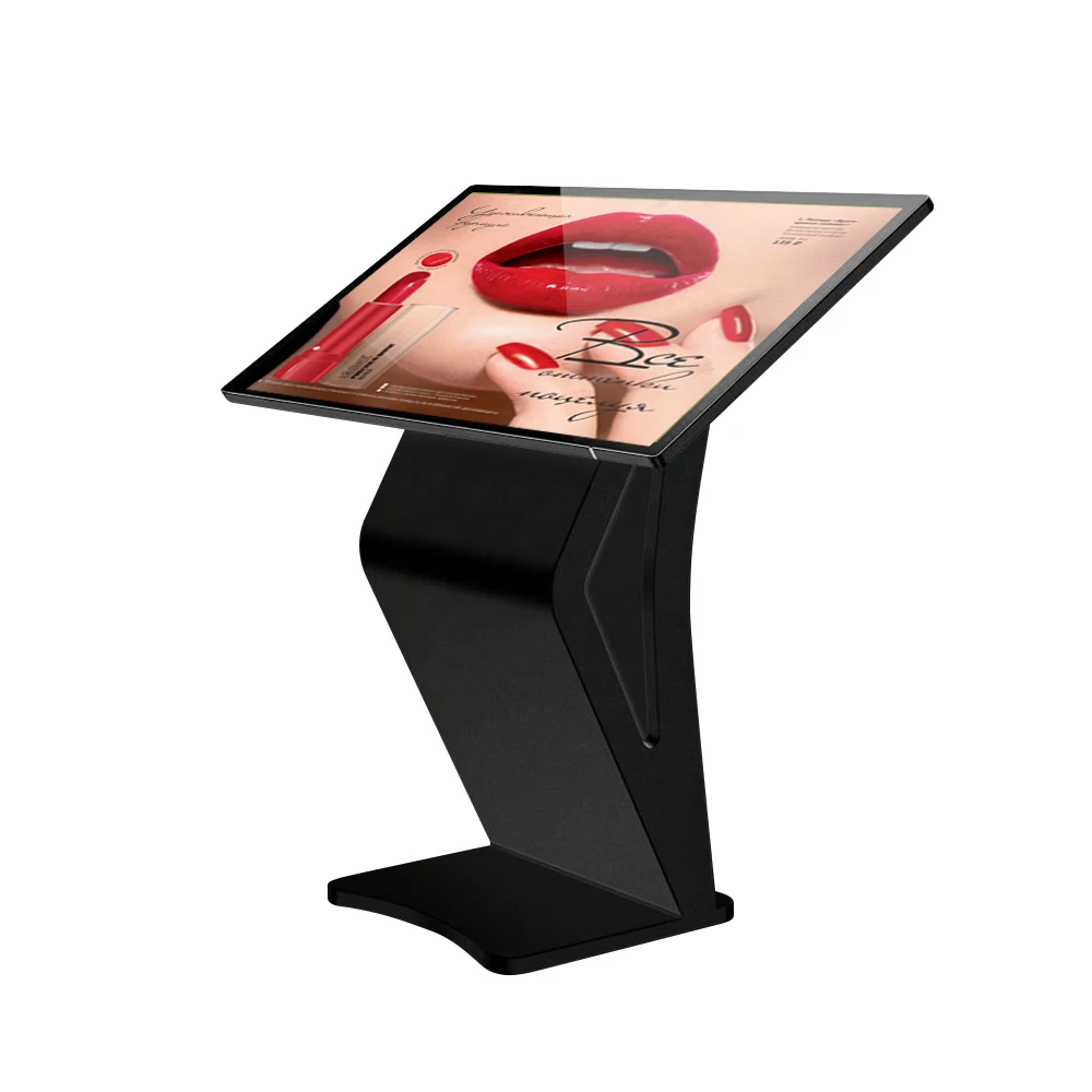 65 inch digital signage horizontal advertising all in one  LCD digital advertising screen information kiosk for shopping mall