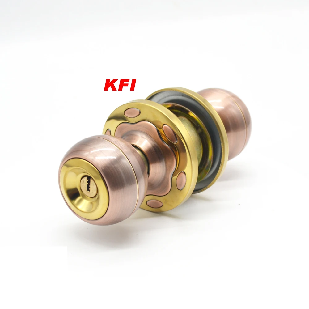 heavy duty toilet knob door lock fashion artistic bedroom door lock with high security  function
