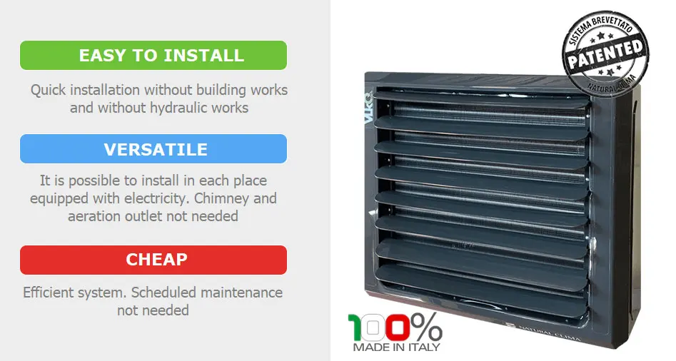 
34Kw Friendly Smart Electrical Industrial Air Heater Heating System Ecological Indoor Wall Ionic Acceleration Boilers 
