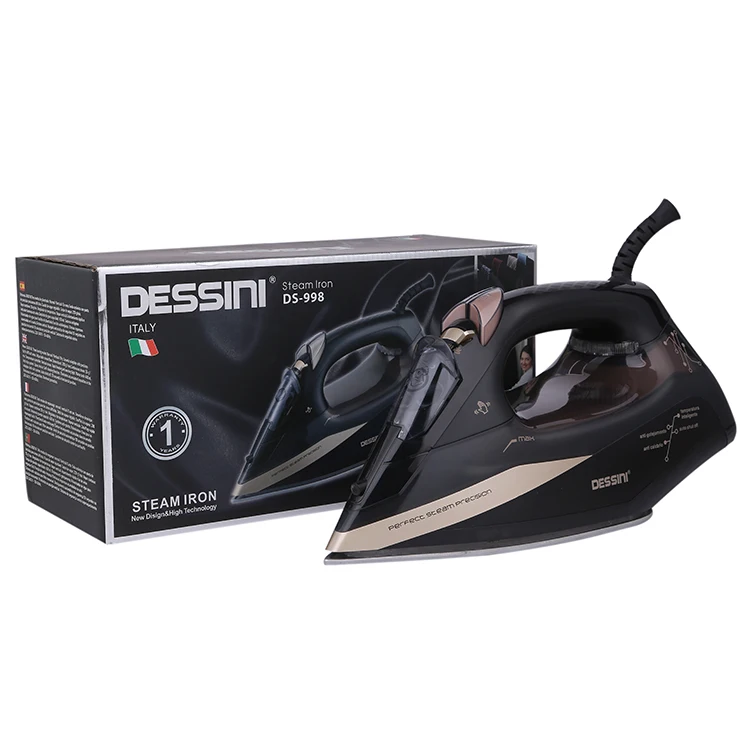 DESSINI Hot Sale Home Appliance Clothes Electric Steam Press Iron Portable Handheld Steam Iron