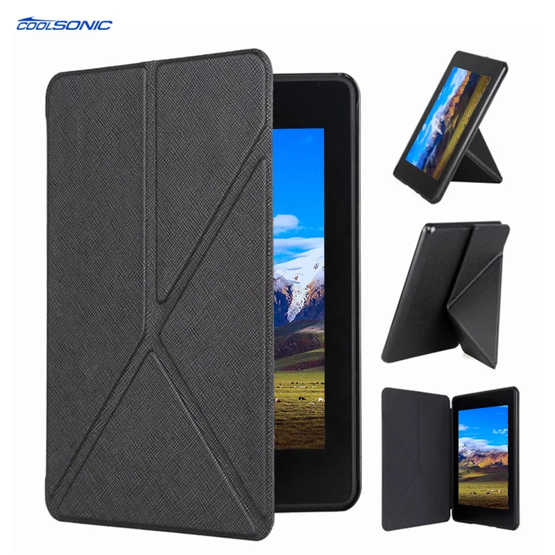 Slim Lightweight Case Flip Cover E-book Reader Smart Auto Sleep Magnetic Case For Kindle Paperwhite 4 For Kindle 10 2018