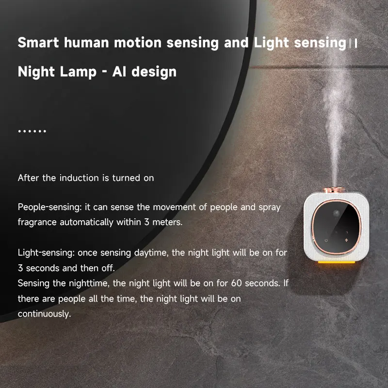 Factory Custom Essential Oil Aroma Diffusers Mist Scent Machine Diffuser for Home Toilet